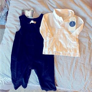 CPC NWT Cord Overalls & Polo